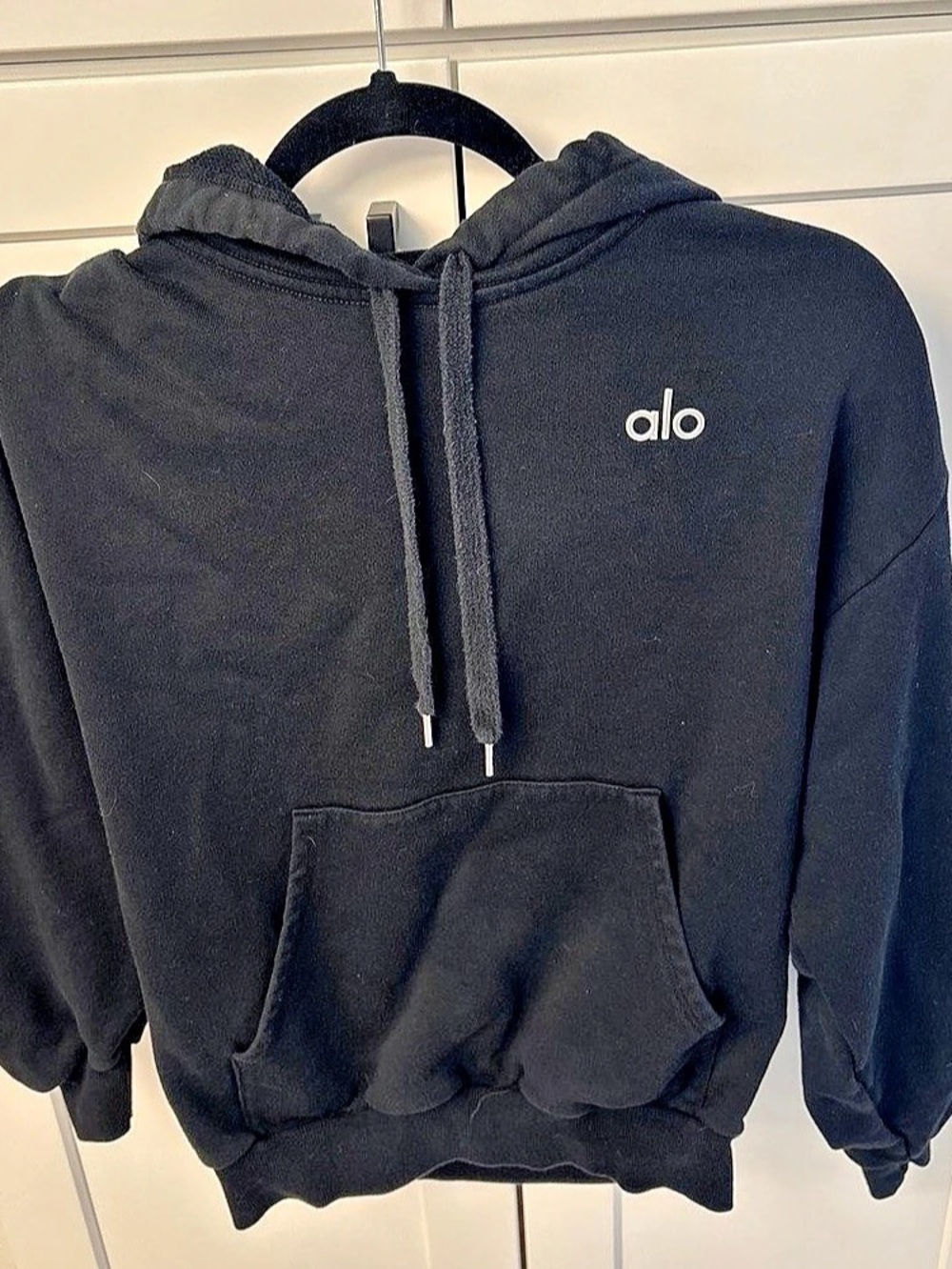 Alo Black Pullover Hoodie Like New
